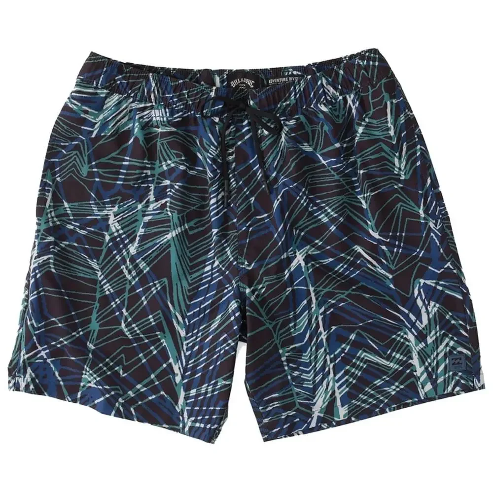 NEW Billabong Surftrek Elastic Waist Hybrid Shorts Swim Trunks,Casual Stretch M